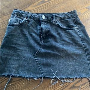 BDG urban outfitters grey denim skirt